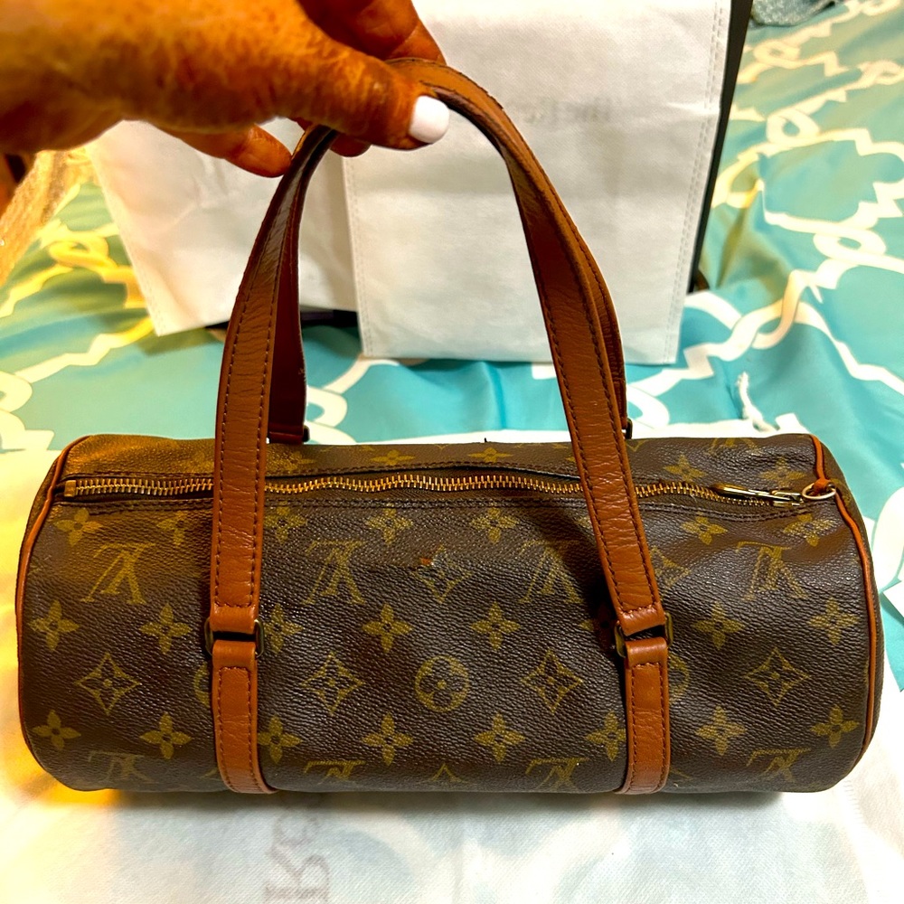 Louis Vuitton Monogram Papillon 30 Hand Bag Vintage